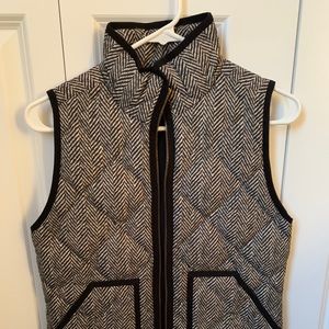 J. crew herringbone vest